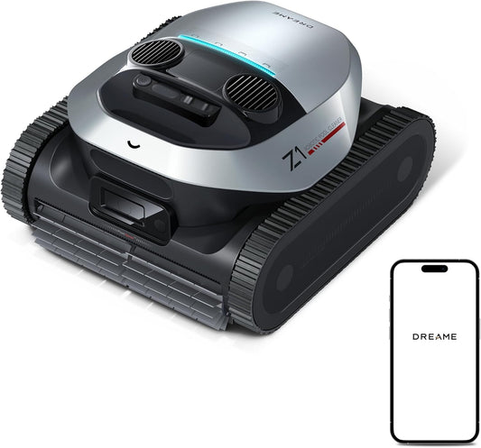 Dreame Z1 Poolroboter Boden Wand 30000 LPH 240 Min Hightech-Poolerkennung Pfadplanung 180m²