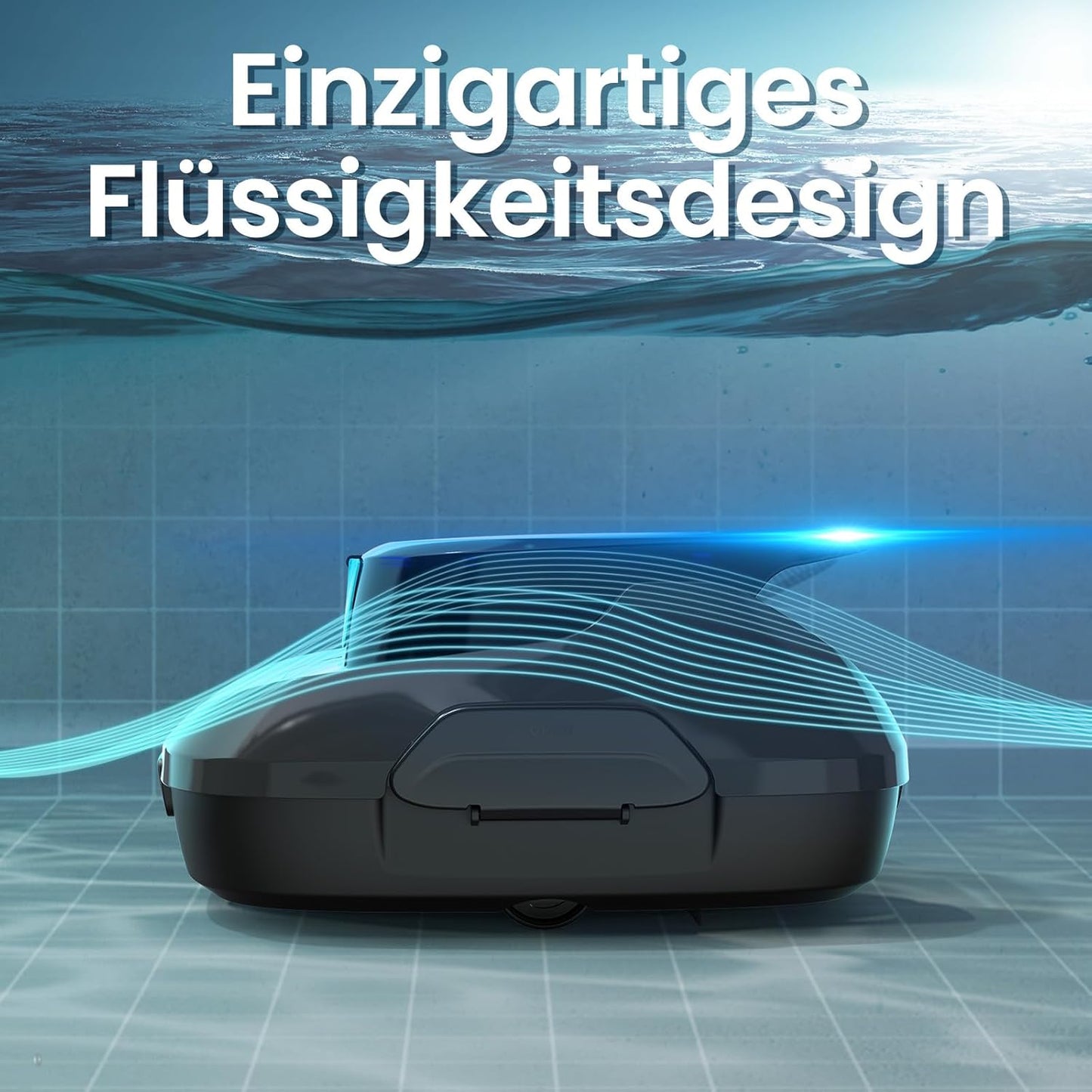 Aiper Scuba SE Poolroboter Akku Kabellos 90 Min Selbsteinparkfunktion Flachboden Leicht