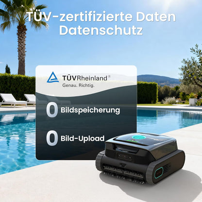Aiper Scuba V3 Poolroboter Akku Boden Wand KI-Vision Wasserlinie 3μm Filter 200m² Leicht 2026