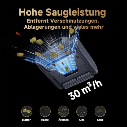 Dreame Z1 Poolroboter Boden Wand 30000 LPH 240 Min Hightech-Poolerkennung Pfadplanung 180m²