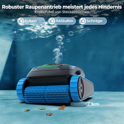 Botlife PC20 Poolroboter Akku Kabellos Boden Wand Wasserlinie 18927 LPH App-Steuerung 170m² 2026
